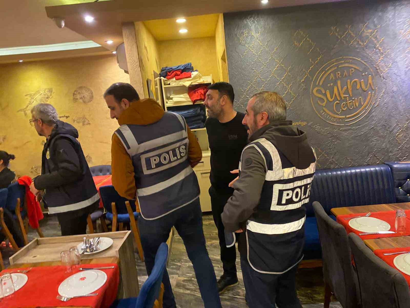 Bursa İl Emniyet Müdürlüğü Asayiş Şube Müdürlüğü ekipleri, Nilüfer, Osmangazi